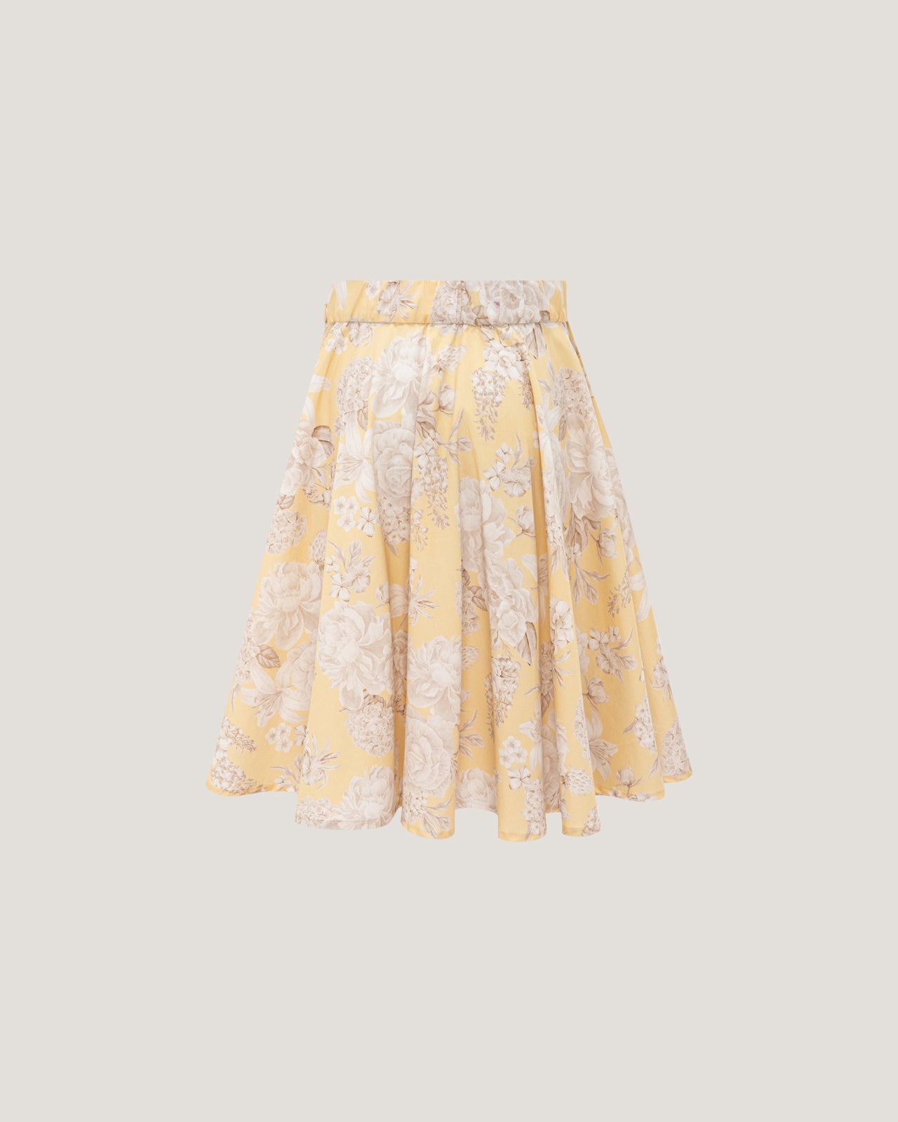 Girls Flared Printed Skirt