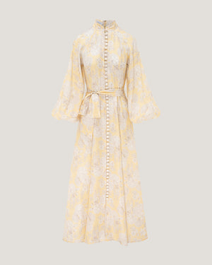 Women Nadine Printed Button Down Dress