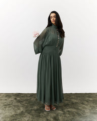 Women Layla Button Up Maxi Dress