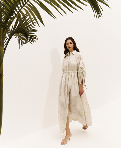 Women Monica Printed Shirt Dress