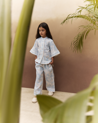 Girls Rosie Border Printed Shirt