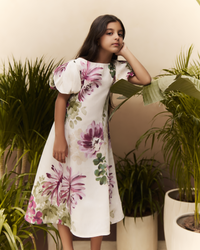 Girls Pamela Printed Dress