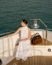 Women Victoria Linen Halter Neck