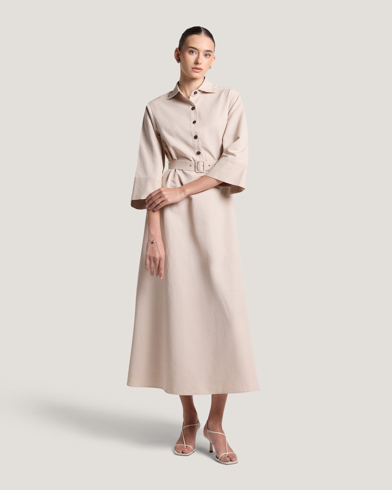 Women Beatrice Maxi Shirt Dress  Carter & White