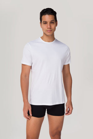 Men Essential Short Sleeve Undershirt